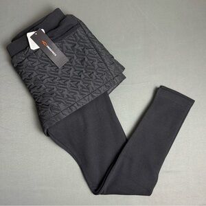 NWT Fleece lined leggings with attached shorts by ProSpecs  Size L